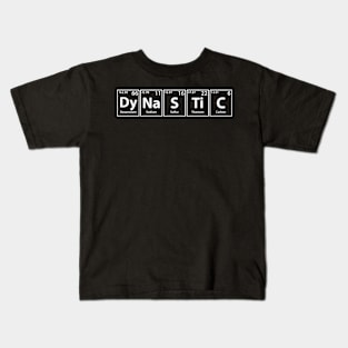 Dynastic (Dy-Na-S-Ti-C) Periodic Elements Spelling Kids T-Shirt